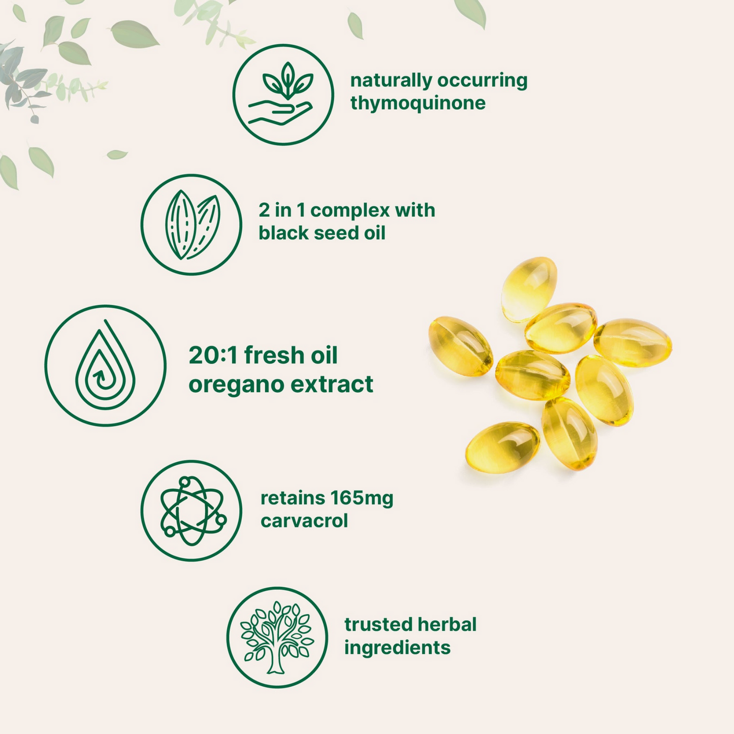 Oregano & Black seed Oil